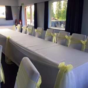 70 x 108 tablecloth hire Chorley