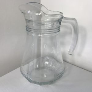 Glass Water Jug hire