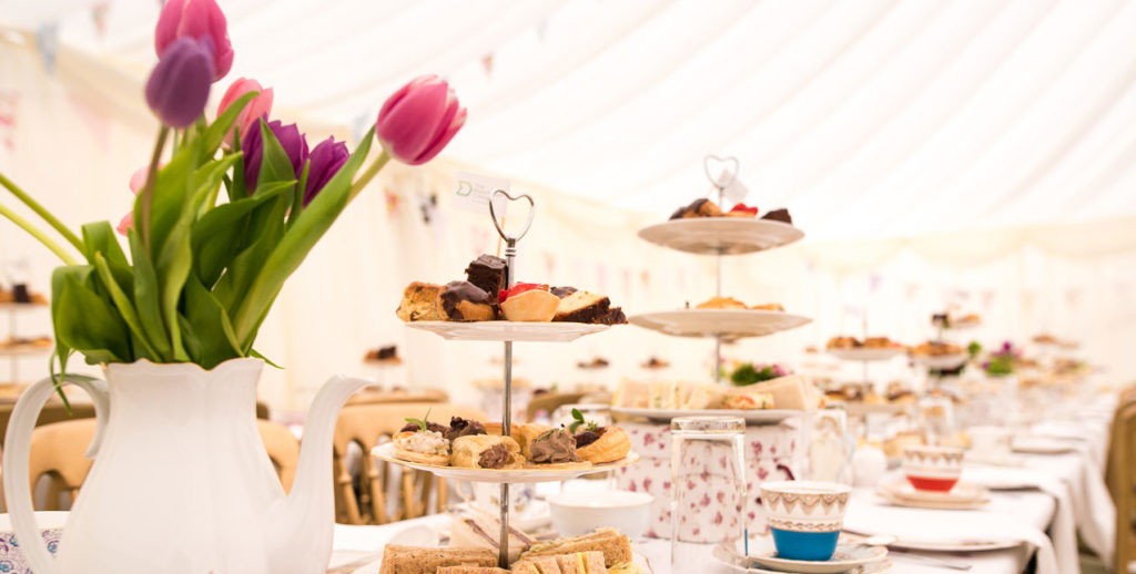 Lancashire Vintage China Hire Table Setup