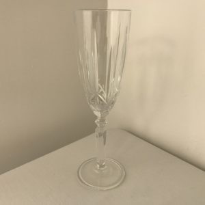 Lead Crystal Champagne Flute Hire Chorley with delivery available